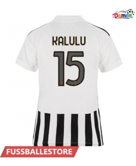 Günstige Juventus Pierre Kalulu #15 Heimtrikot Damen 2026-27 Kurzarm